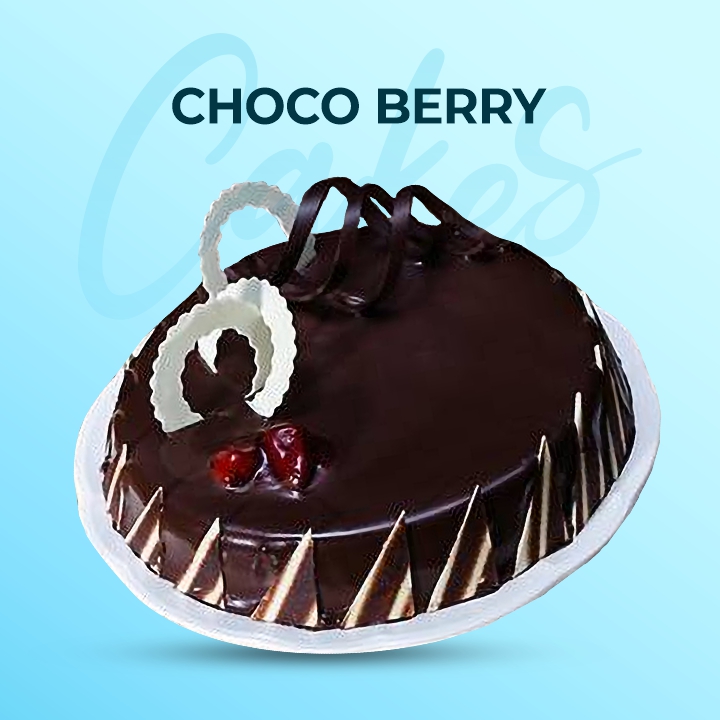 choco berry cake