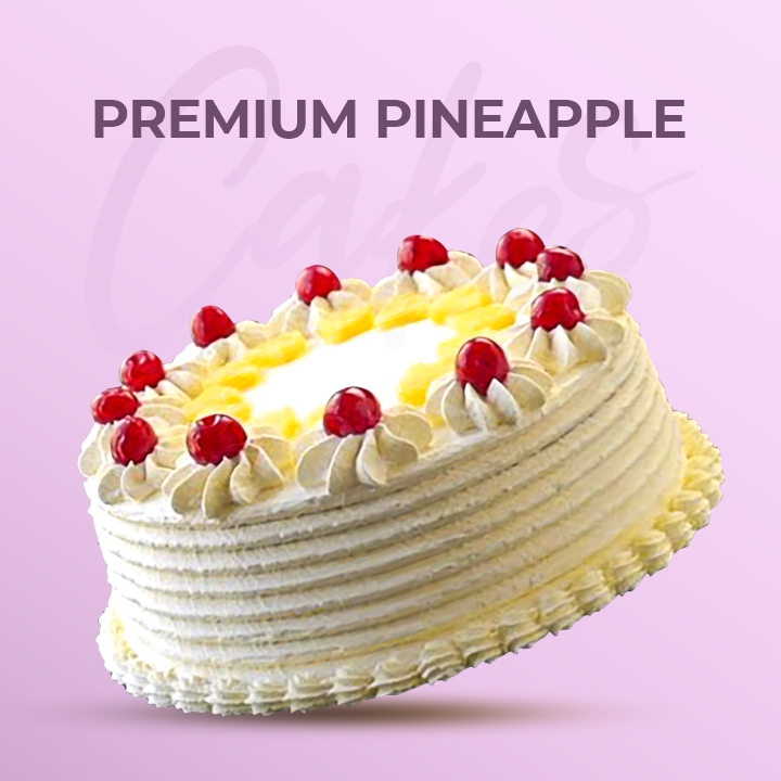 Fresh premium pineapple cake