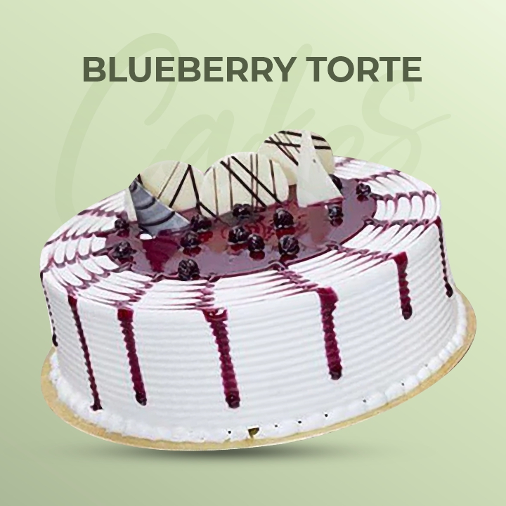 blueberry torte cake
