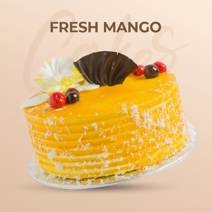 fresh mango cake