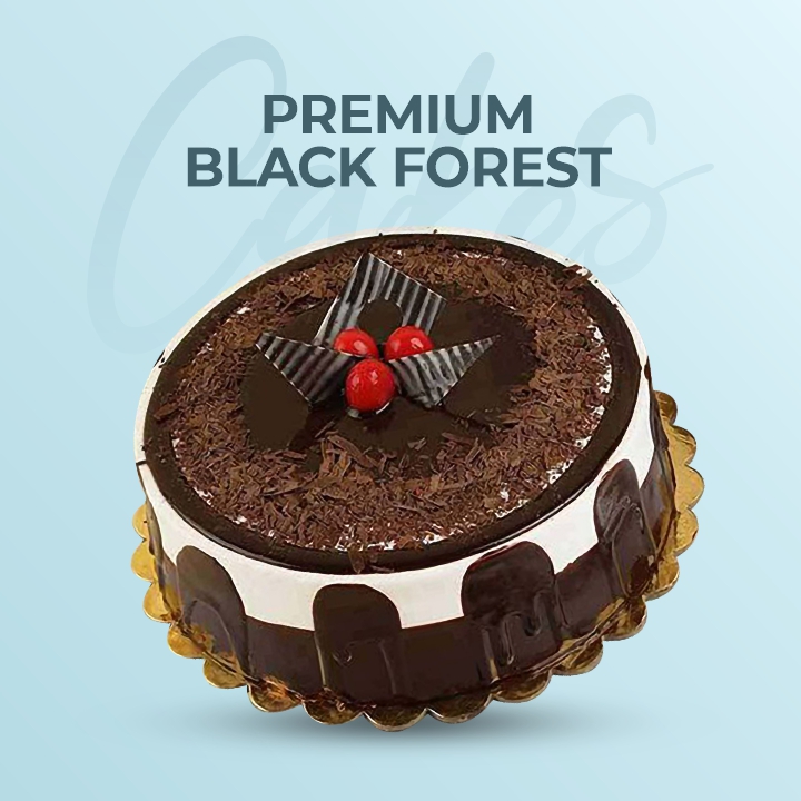 premium black forest cake