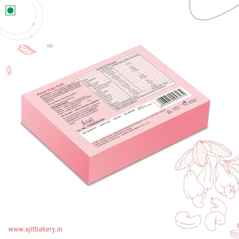 Rose Kaju Katli - Image 2