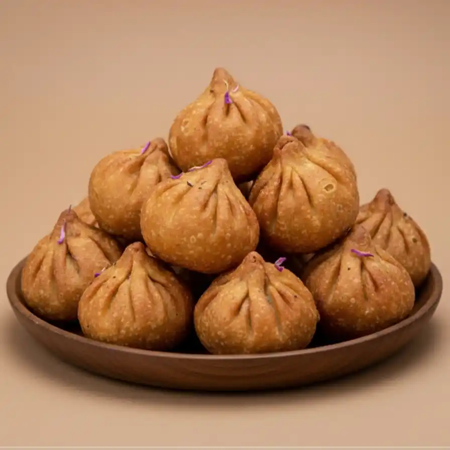 Fried Coconut Modak